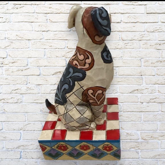 Jim Shore Terry Pitbull Terrier Dog Figurine 2005 - Picture 4 of 8